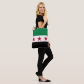 Tote Bag Drapeau de la Syrie (Sur le modèle)