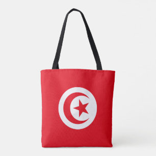 Tote Bag Drapeau de la Tunisie