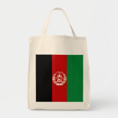 Tote Bag Drapeau de l'Afghanistan (Devant)