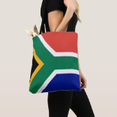 Tote Bag Drapeau de l'Afrique du Sud (De près)
