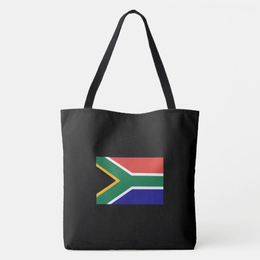 Tote Bag Drapeau de l'Afrique du Sud (Dos)