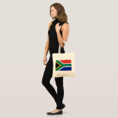 Tote Bag Drapeau de l'Afrique du Sud (Devant (modèle))