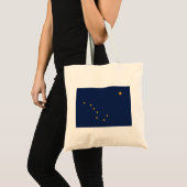Tote Bag Drapeau de l'Alaska (Devant (produit))