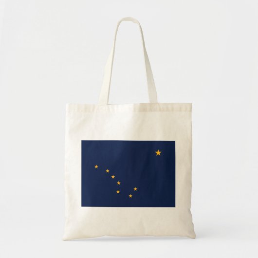 Tote Bag Drapeau de l'Alaska (Devant)