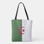 Tote Bag Drapeau de l'Algérie (Dos)