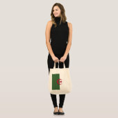 Tote Bag Drapeau de l'Algérie (Devant (modèle))