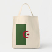 Tote Bag Drapeau de l'Algérie (Devant)
