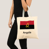 Tote Bag Drapeau de l'Angola (Devant (produit))