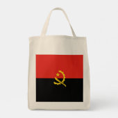 Tote Bag Drapeau de l'Angola (Dos)