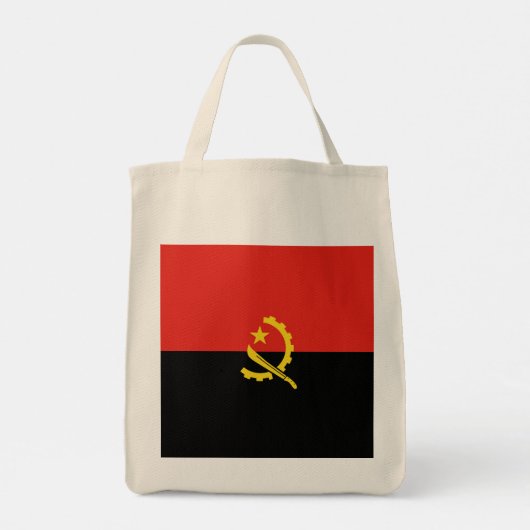 Tote Bag Drapeau de l'Angola (Dos)