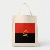 Tote Bag Drapeau de l'Angola (Devant)