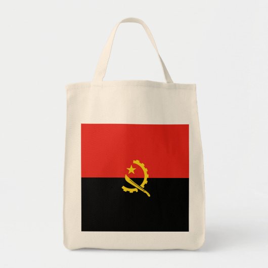 Tote Bag Drapeau de l'Angola (Devant)