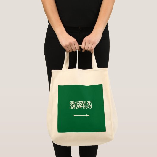 Tote Bag Drapeau de l'Arabie saoudite (Devant (produit))