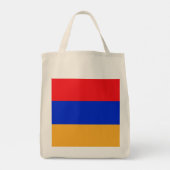 Tote Bag Drapeau de l'Arménie (Dos)