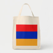 Tote Bag Drapeau de l'Arménie (Devant)