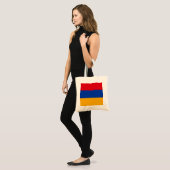 Tote Bag Drapeau de l'Arménie (Devant (modèle))