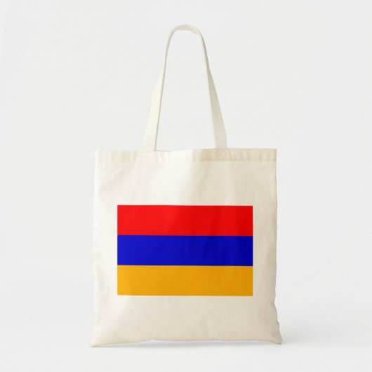 Tote Bag Drapeau de l'Arménie (Devant)