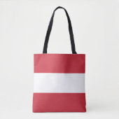 Tote Bag drapeau de l'Autriche (Devant)