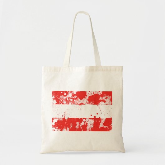 Tote Bag Drapeau de l'Autriche (Devant)