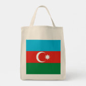 Tote Bag Drapeau de l'Azerbaïdjan (Dos)
