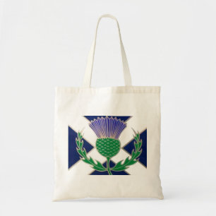 Tote Bag Drapeau de l'Ecosse et de chardon