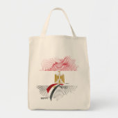 Tote Bag Drapeau de l'Égypte (Devant)