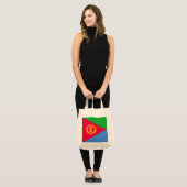Tote Bag Drapeau de l'Érythrée (Devant (modèle))