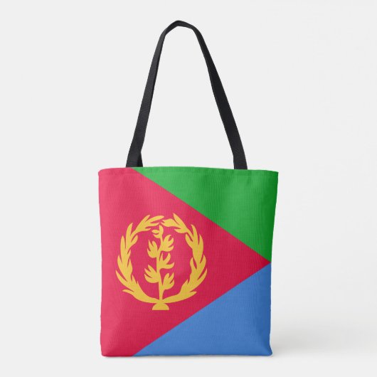 Tote Bag Drapeau de l'Érythrée (Dos)