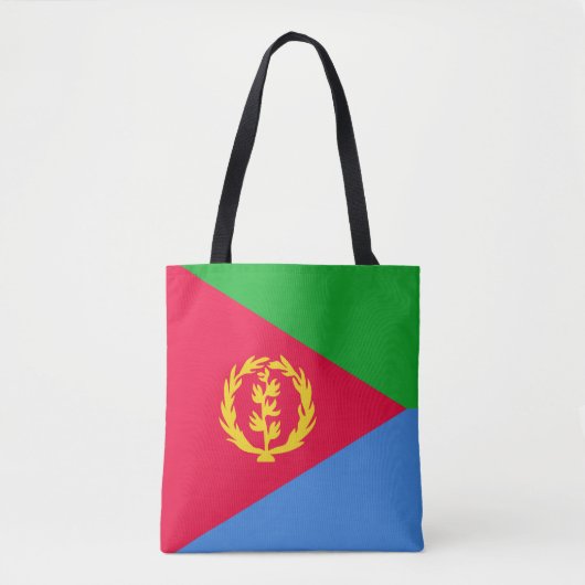 Tote Bag Drapeau de l'Érythrée (Devant)