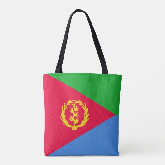 Tote Bag Drapeau de l'Érythrée (Dos)