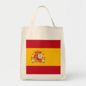 Tote Bag Drapeau de l'Espagne (Devant)