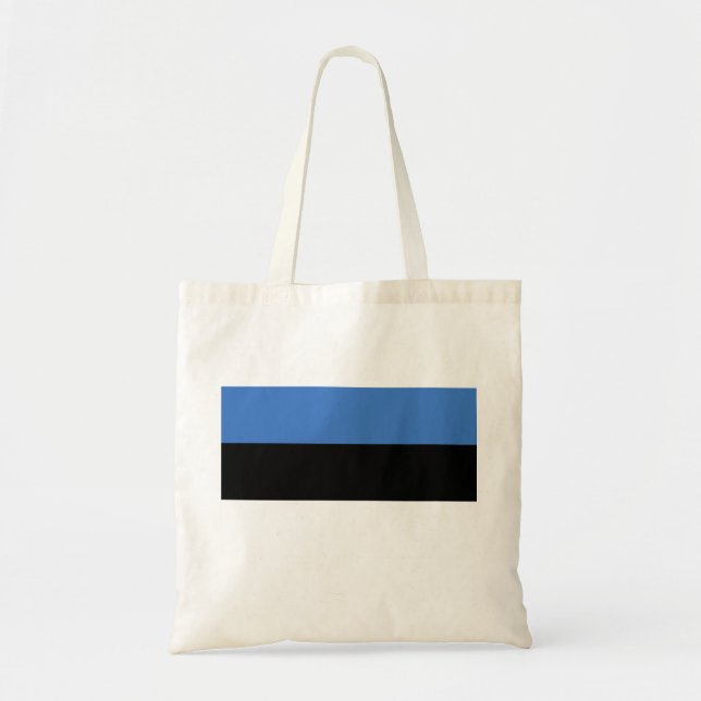 Tote Bag Drapeau de l'Estonie (Devant)