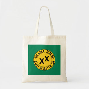 Tote Bag Drapeau de l'État américain proposé de Jefferson