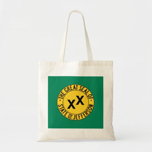 Tote Bag Drapeau de l'État américain proposé de Jefferson (Devant)