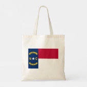 Tote Bag Drapeau de l'État de Caroline du Nord (Dos)