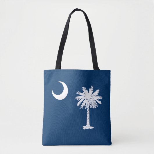 Tote Bag Drapeau de l'État de Caroline du Sud (Devant)
