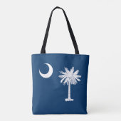 Tote Bag Drapeau de l'État de Caroline du Sud (Dos)