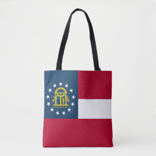 Tote Bag Drapeau de l'État de Géorgie