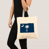 Tote Bag Drapeau de l'État de la Caroline du Sud (Devant (produit))