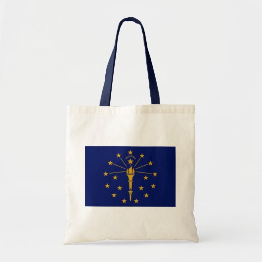 Tote Bag Drapeau de l'État de l'Indiana (Devant)