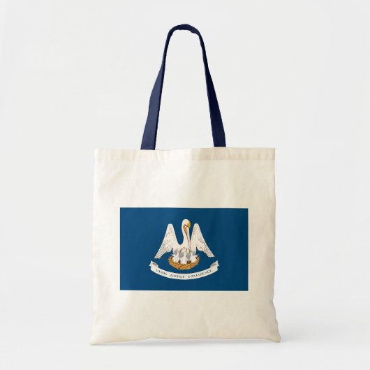 Tote Bag Drapeau de l'État de Louisiane (Devant)