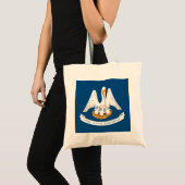 Tote Bag Drapeau de l'État de Louisiane (Devant (produit))