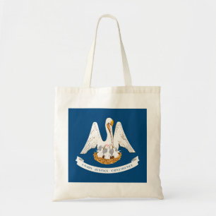 Tote Bag Drapeau de l'État de Louisiane