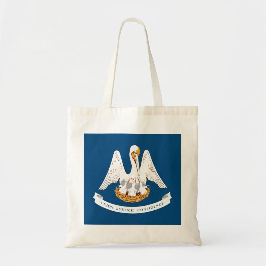 Tote Bag Drapeau de l'État de Louisiane (Devant)