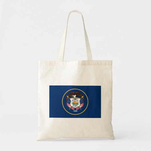 Tote Bag Drapeau de l'État de l'Utah (Devant)
