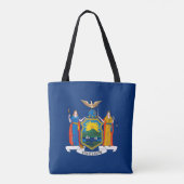 Tote Bag Drapeau de l'État de New York (Dos)