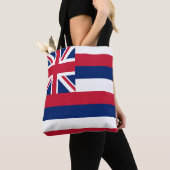 Tote Bag Drapeau de l'État d'Hawaii (De près)