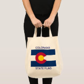 Tote Bag Drapeau de l'État du Colorado (Devant (produit))