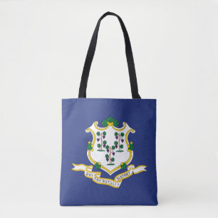 Tote Bag Drapeau de l'État du Connecticut