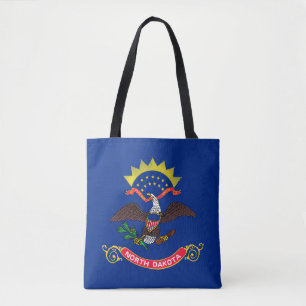 Tote Bag Drapeau de l'État du Dakota du Nord